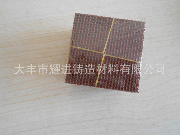 廠家直銷 鑄造過濾網 高溫纖維過濾網 玻璃纖維過濾網 鐵水過濾網